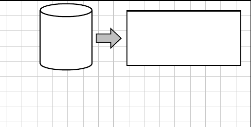 An open cylinder and its net, which is a rectangle